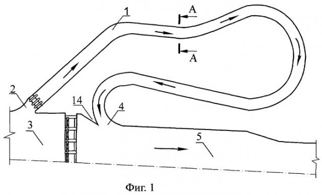 Рыбоходно-нерестовый канал (патент 2268958)