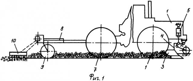 Устройство для рыхления и заделывания следов колес сельскохозяйственного агрегата (патент 2316919)