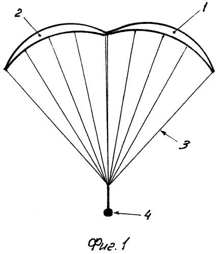 Парашют-трансформер (варианты) (патент 2569213)