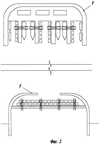 Морской перегрузочный комплекс по перевалке контейнеров на отмелых побережьях (патент 2349528)