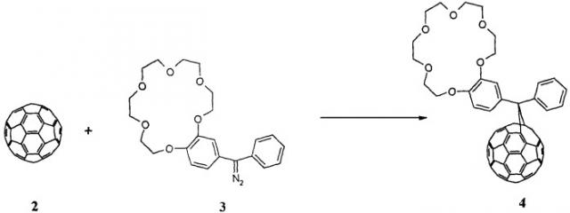 Способ получения 1'а-метил-1'а-этилформил-1'а-карба-1'(2')а-гомо(c60-ih)[5,6]фуллерена (патент 2434843)