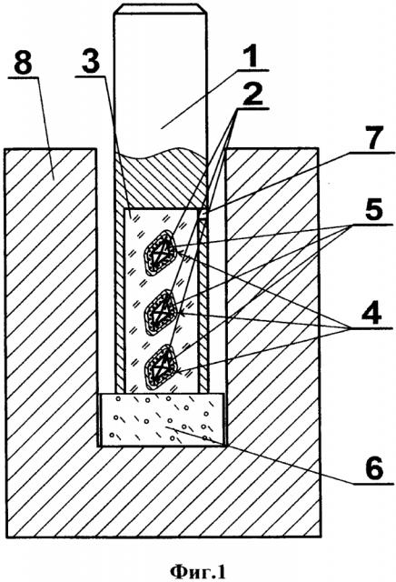 Способ металлизации алмаза при спекании с пропиткой медью алмазосодержащей твердосплавной матрицы (патент 2633861)