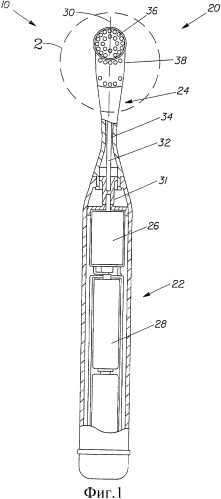 Электрическая зубная щетка (патент 2335221)
