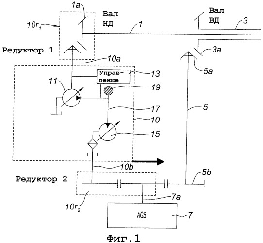 Устройство привода вспомогательных механизмов газотурбинного двигателя (патент 2407902)