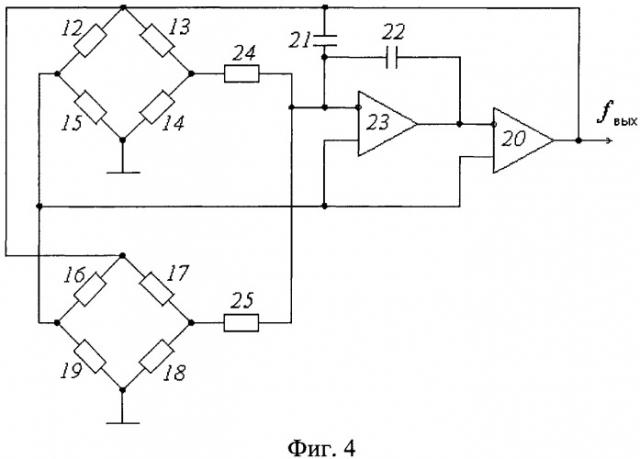 Полупроводниковый датчик давления с частотным выходным сигналом (патент 2430342)