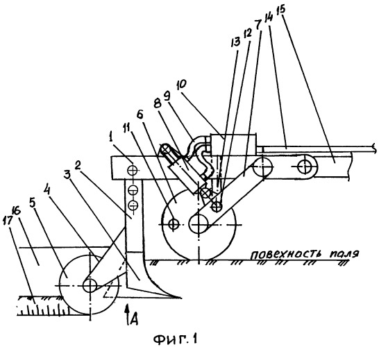 Орудие для прерывистого бороздования-щелевания (патент 2544924)