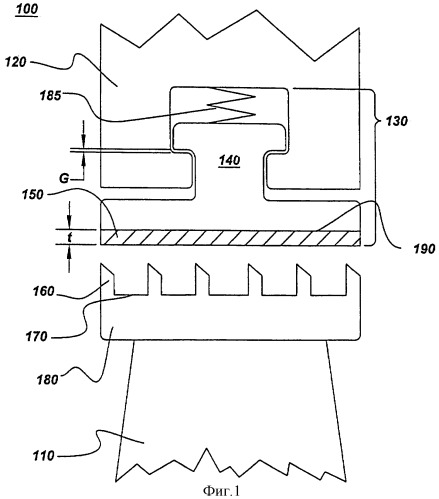 Кольцевой сальник турбины и вращающийся механизм (патент 2319017)