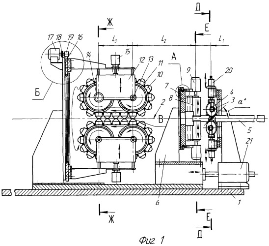 Устройство для изготовления труб с винтовыми гофрами (патент 2404006)