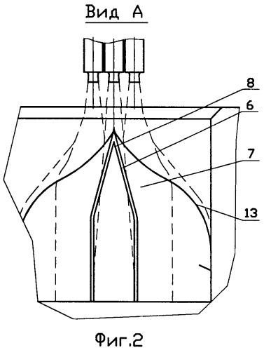 Способ отвода высокотемпературных высокоскоростных струй продуктов сгорания при запуске со стартового комплекса многоблочной ракеты (патент 2424165)