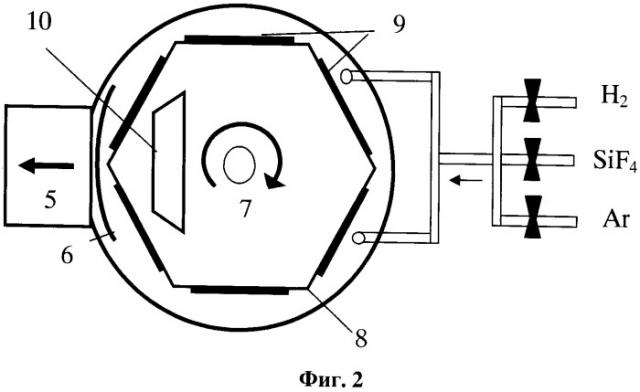 Способ получения пленок аморфного кремния, содержащего нанокристаллические включения (патент 2536775)