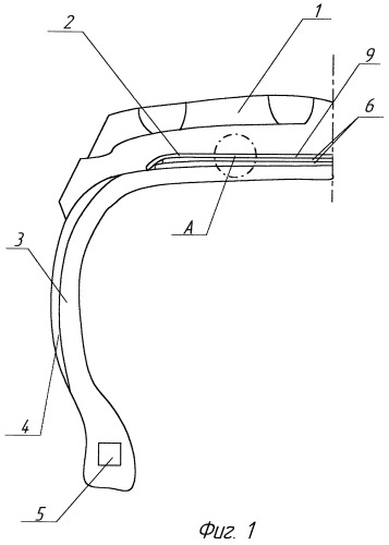 Покрышка пневматической шины (патент 2247664)