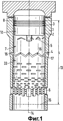 Цилиндр для поршневого двигателя возвратно-поступательного движения, его применение в качестве цилиндра для приема поршня большого двигателя, способ распределения смазки в цилиндре. (патент 2536480)