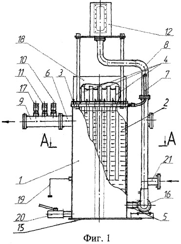Электроподогреватель жидкостной системы отопления (патент 2335421)