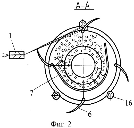 Устройство для очеса стеблей льна (патент 2416189)