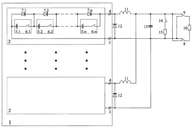 Импульсный генератор (патент 2322755)
