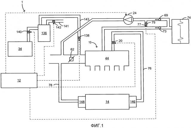 Система двигателя (патент 2638225)