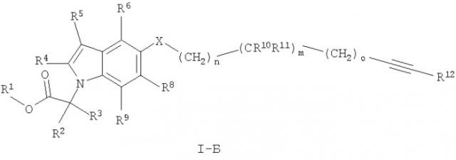 Производные индола, содержащие ацетиленовую группу, в качестве ppar активаторов (патент 2387639)
