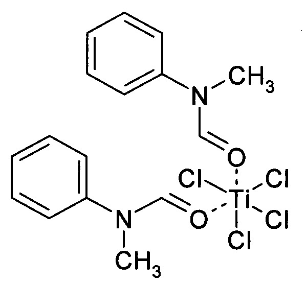 Комплекс тетрахлорида титана с n-метилформанилидом и способ его получения (патент 2646224)