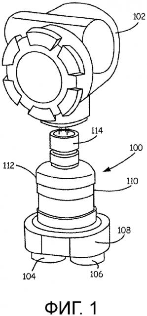 Многопараметрический преобразователь параметров технологической среды для применения в условиях высокого давления (патент 2642161)