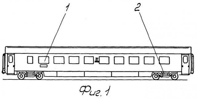 Пассажирский вагон (патент 2267424)