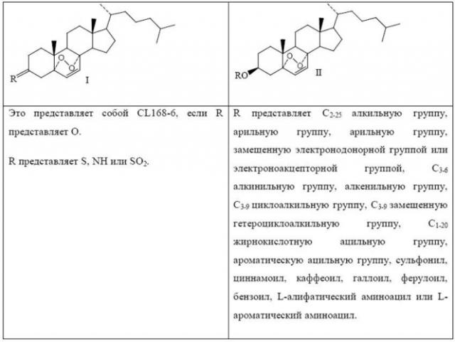 Производные стерина и их синтез и применение (патент 2507211)