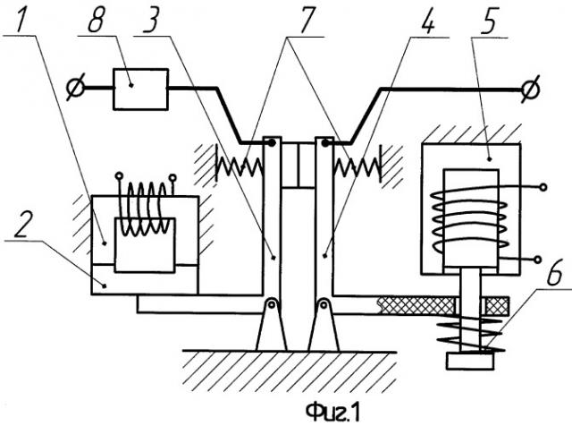 Выключатель автоматический быстродействующий (патент 2474908)