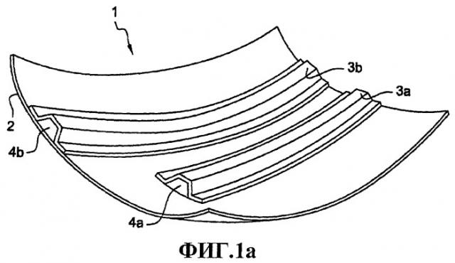 Способ реализации панелей из композитного материала и панель, реализованная таким образом (патент 2426646)