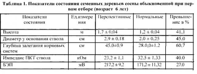 Способ формирования лесосеменных плантаций сосны обыкновенной (патент 2579798)