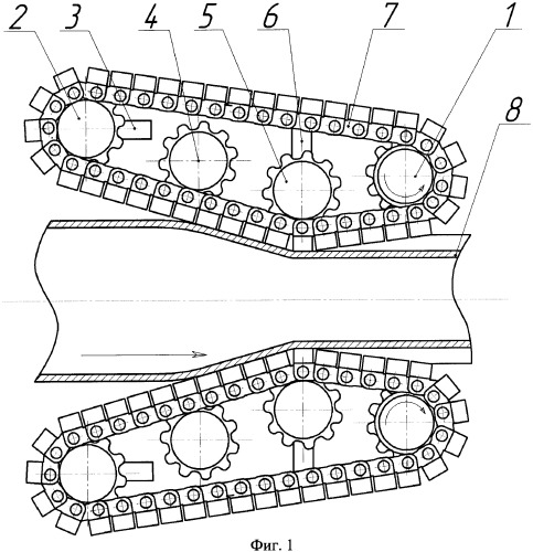 Трубопрофильное устройство (патент 2481912)