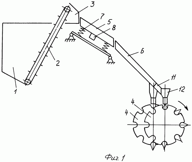 Механизм ориентации маточников сахарной свеклы для посадочной машины (патент 2263437)