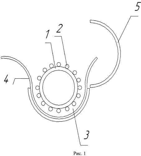 Способ нанесения теплоизоляции трубопроводов (патент 2447353)