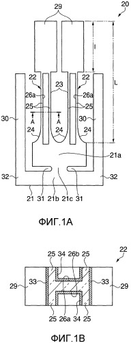 Вибратор, вибропреобразователь, генератор колебаний и электронное устройство (патент 2470457)