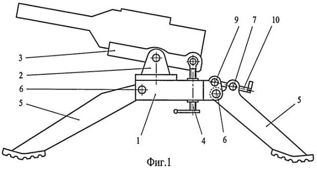 Станок автоматического стрелкового оружия (патент 2402737)