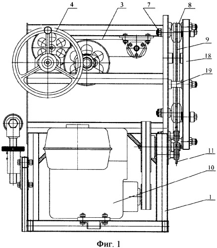 Разъемная машина для очистки наружной поверхности трубопроводов (патент 2381080)