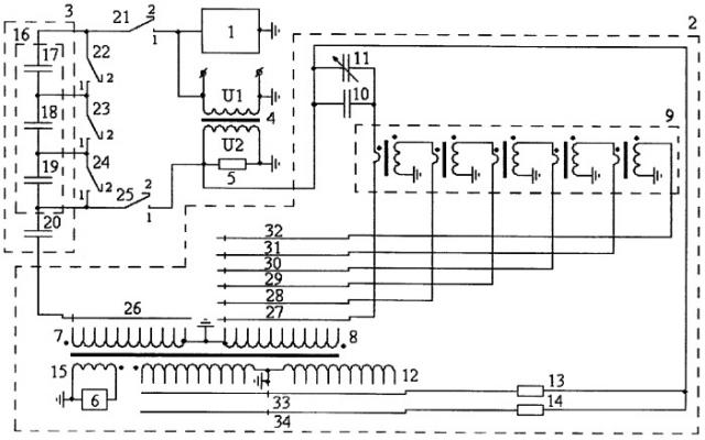 Устройство для поверки измерительных трансформаторов напряжения (патент 2282206)