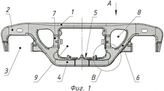 Боковая рама тележки грузового вагона (патент 2473439)