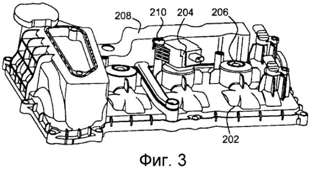 Система для головки блока цилиндров, узел индивидуальной катушки на свече зажигания для двигателя внутреннего сгорания и система двигателя (патент 2589883)