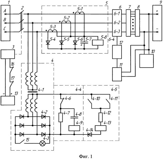 Многофазный выпрямитель (патент 2642154)