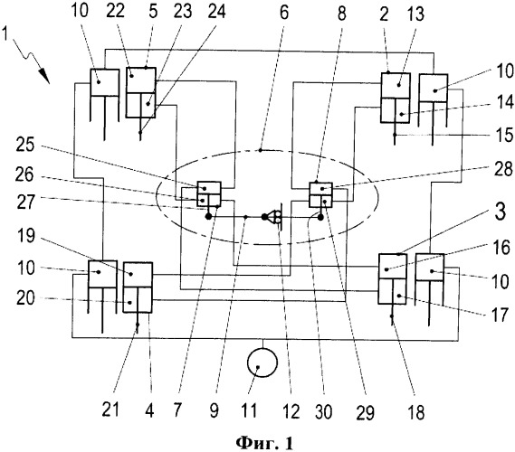 Устройство для компенсации движений кузова (патент 2559670)