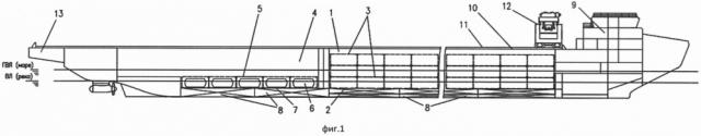 Универсальное арктическое судно класса inf-2 (патент 2649561)