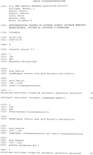 Мультивалентная вакцина из нативных везикул наружной мембраны менингококков, способы ее получения и применения (патент 2477145)
