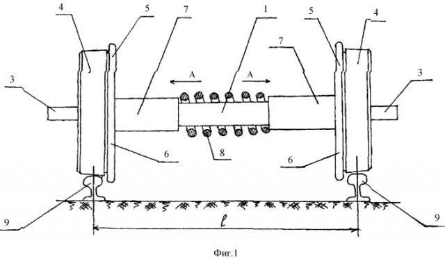 Колесная пара вагона (патент 2400373)