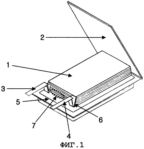 Электрохимическое устройство, содержащее электродный вывод с защитным элементом (патент 2326467)