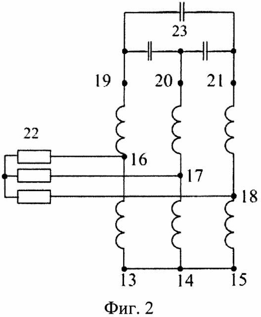 Автономный асинхронный генератор с автотрансформаторной обмоткой статора (патент 2640403)