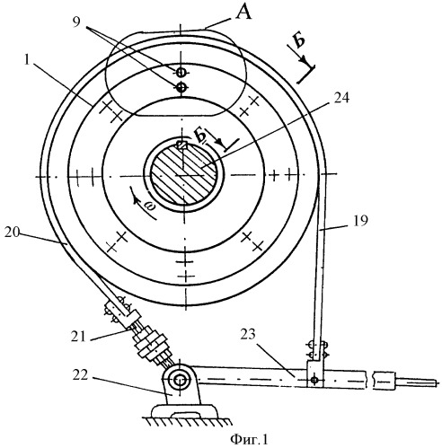 Устройство и способ выравнивания удельных нагрузок в двухступенчатом ленточно-колодочном тормозе (патент 2432511)