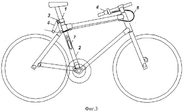 Устройство для регулировки высоты седла велосипеда (патент 2637072)