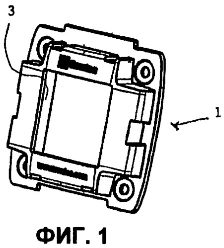 Рама и способ заключения одного или более упругих модулей для кабельных входов, трубных проходов аналогичных устройств (патент 2339140)