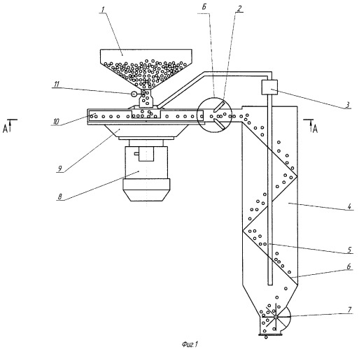 Протравливатель семян пневмомеханического типа (патент 2380876)