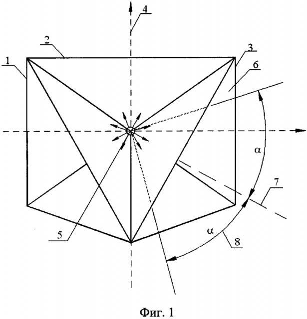 Навигационный радиооптический групповой отражатель кругового действия (патент 2617799)