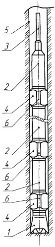 Компоновка низа бурильной колонны (патент 2440478)